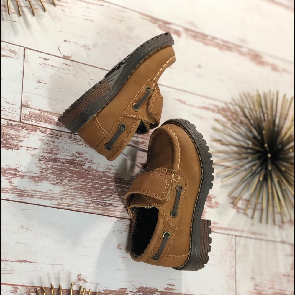 Cat & Jack Toddler Boy Cognac Loafers